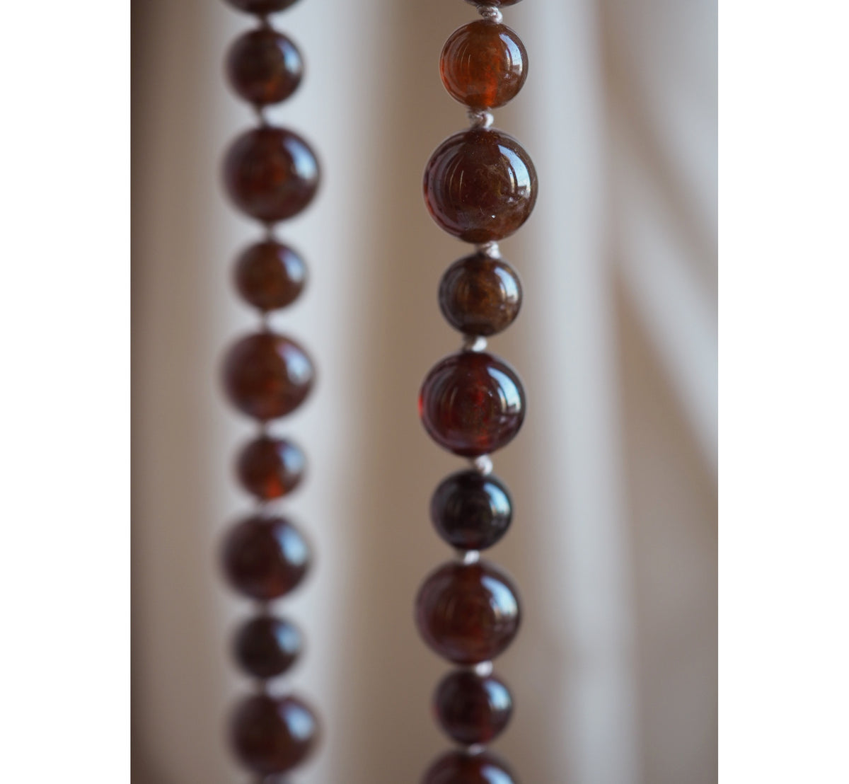 Collana MiniNodini granato