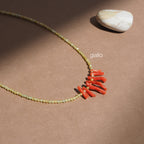 Collana Corallina Rosso