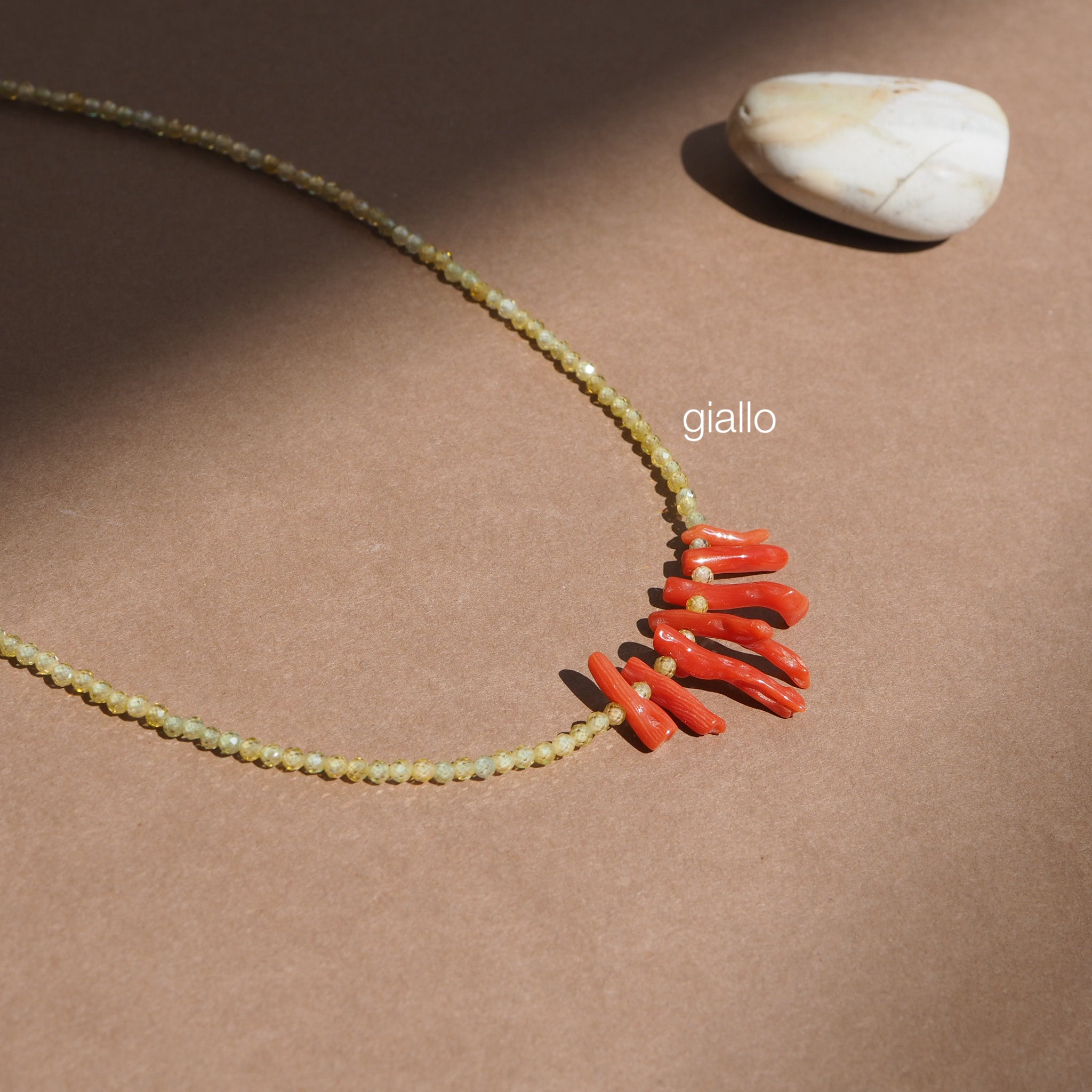 Collana Corallina Rosso