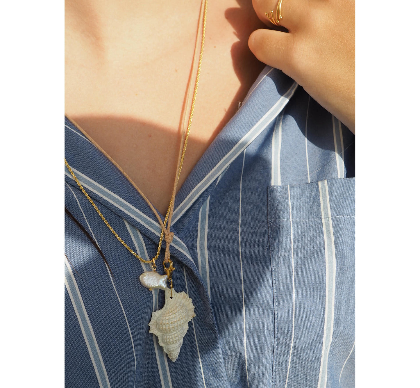 Charm conchiglia Perca