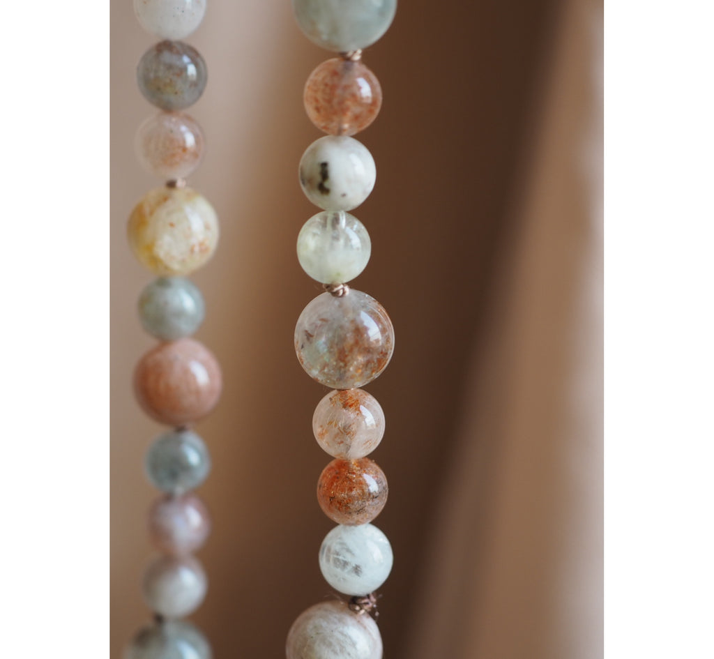Collana Mini Nodini Pietra del Sole