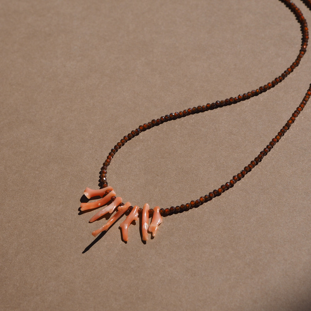 Collana Corallina Rosa