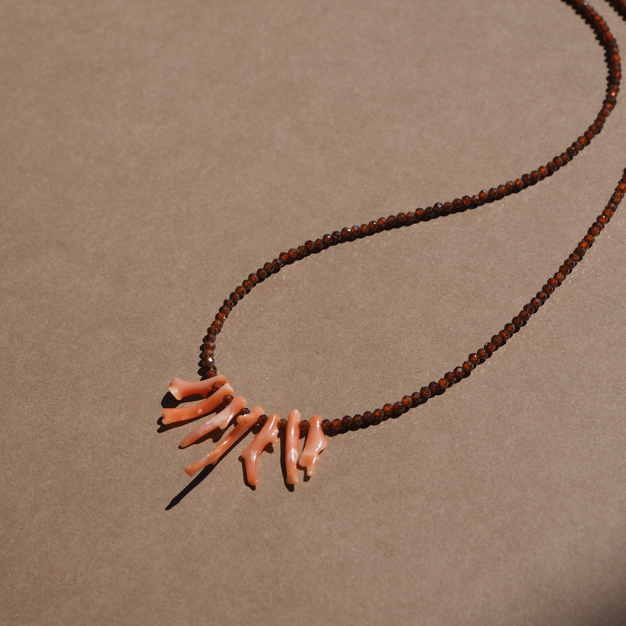 Collana Corallina Rosa