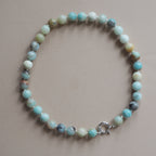 Collana Nodini amazzonite