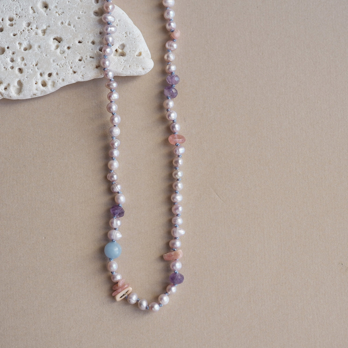 Collana Nuvola lavanda