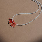 Collana Corallina Rosso