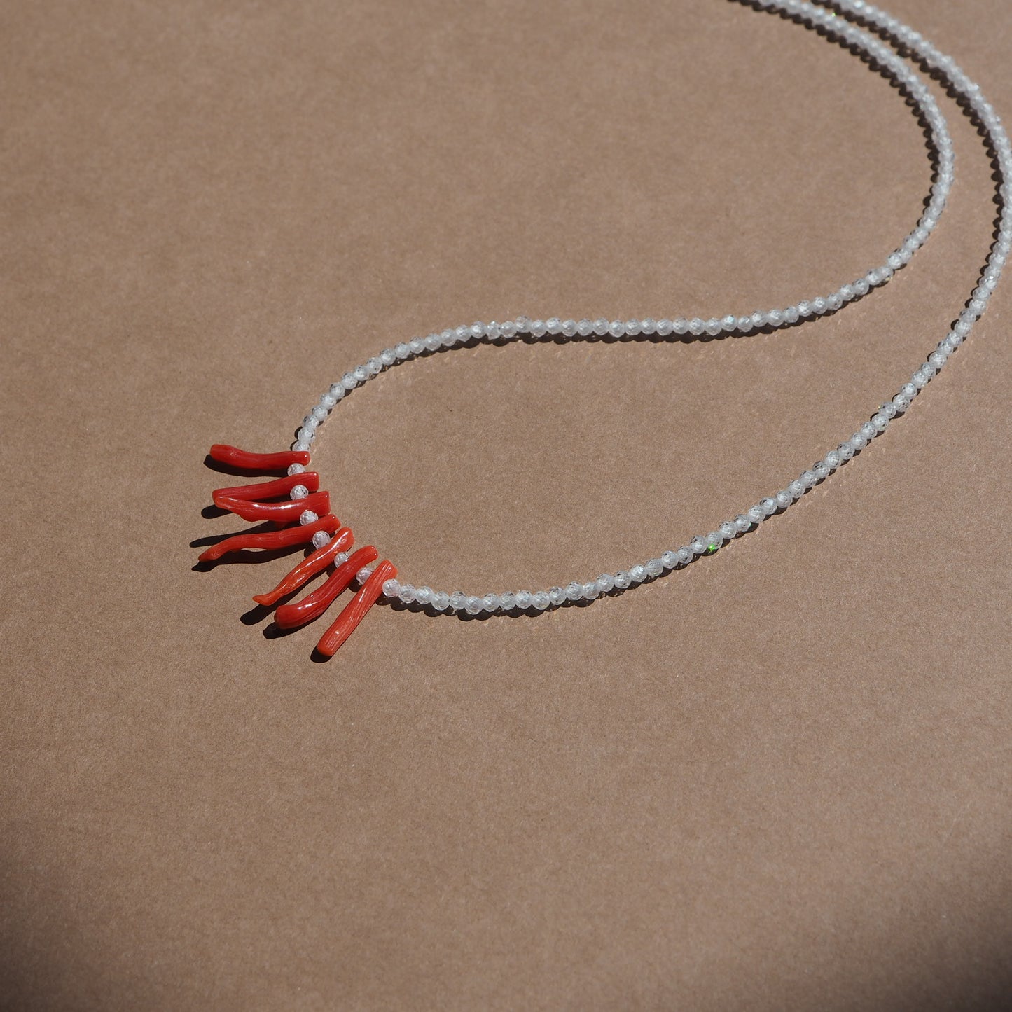 Collana Corallina Rosso