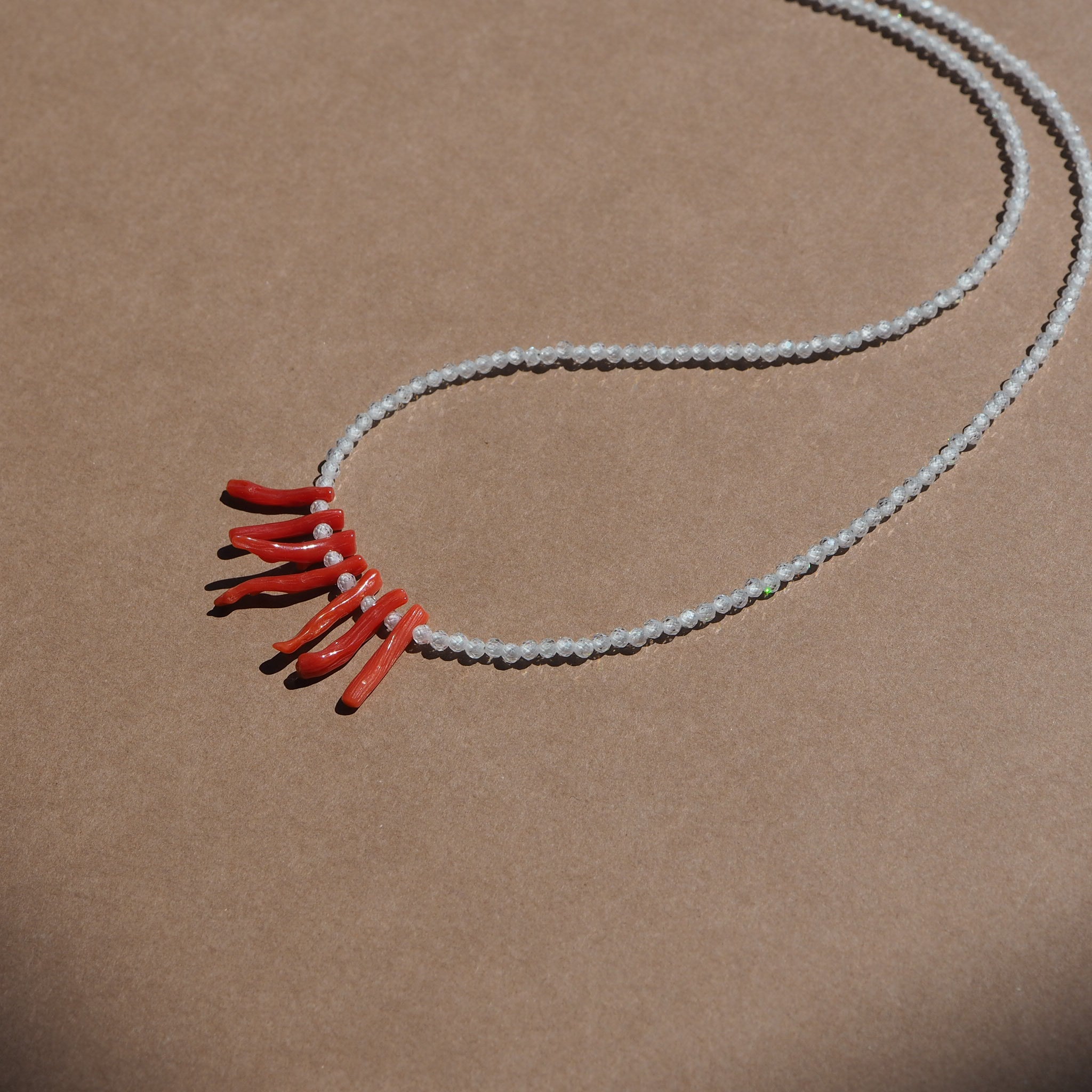 Collana Corallina Rosso