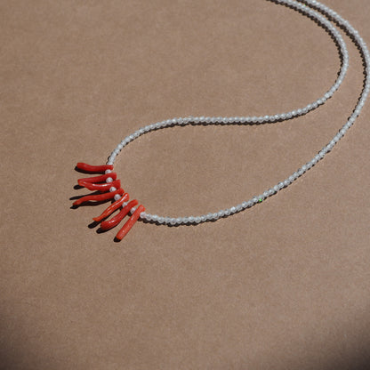 Collana Corallina Rosso