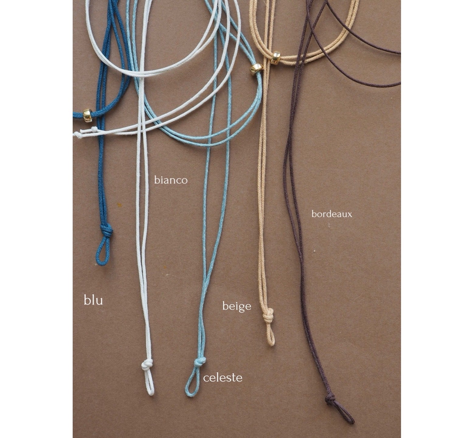 Collana Cordoncino