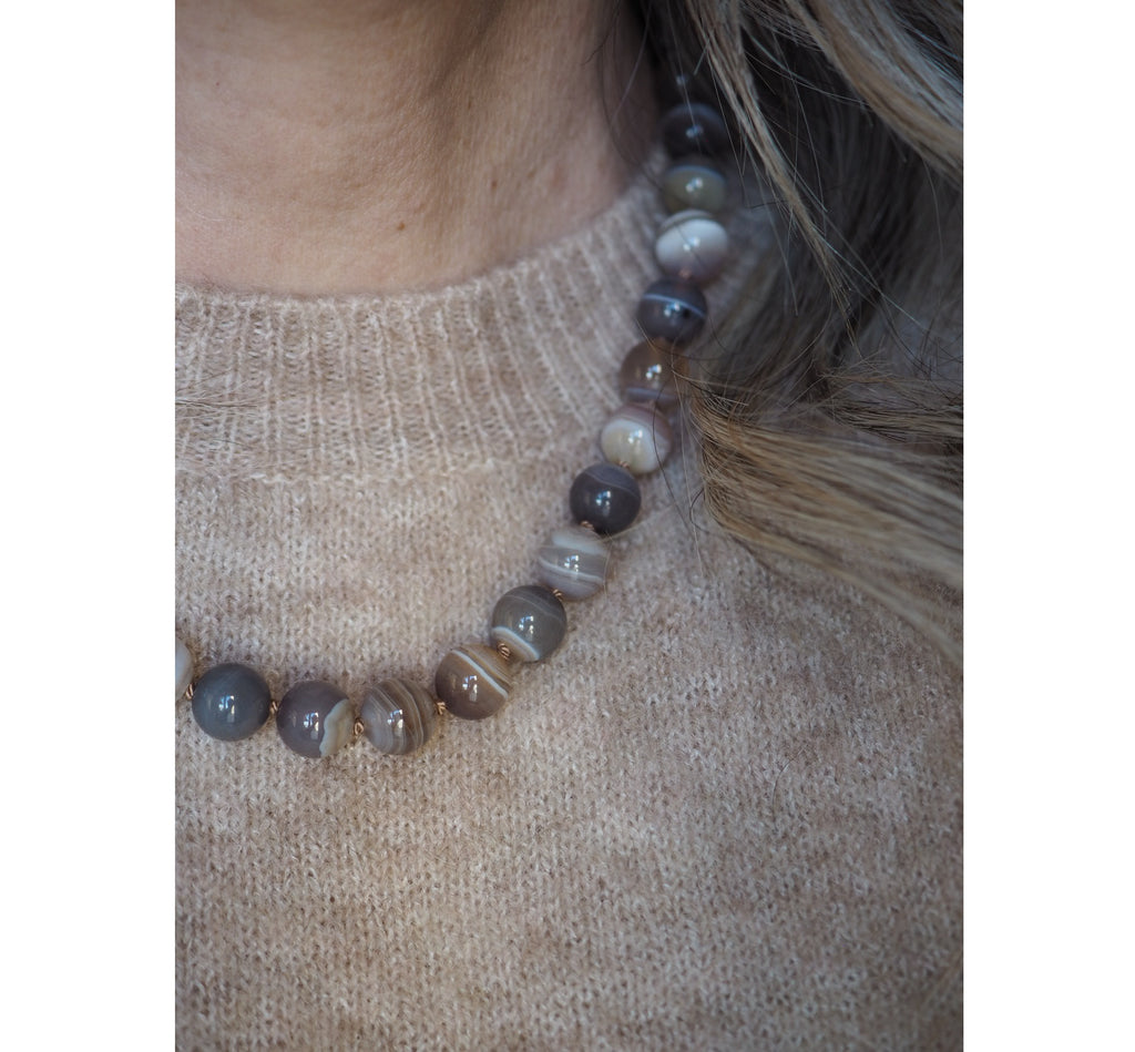 Collana Nodini Botswana nude