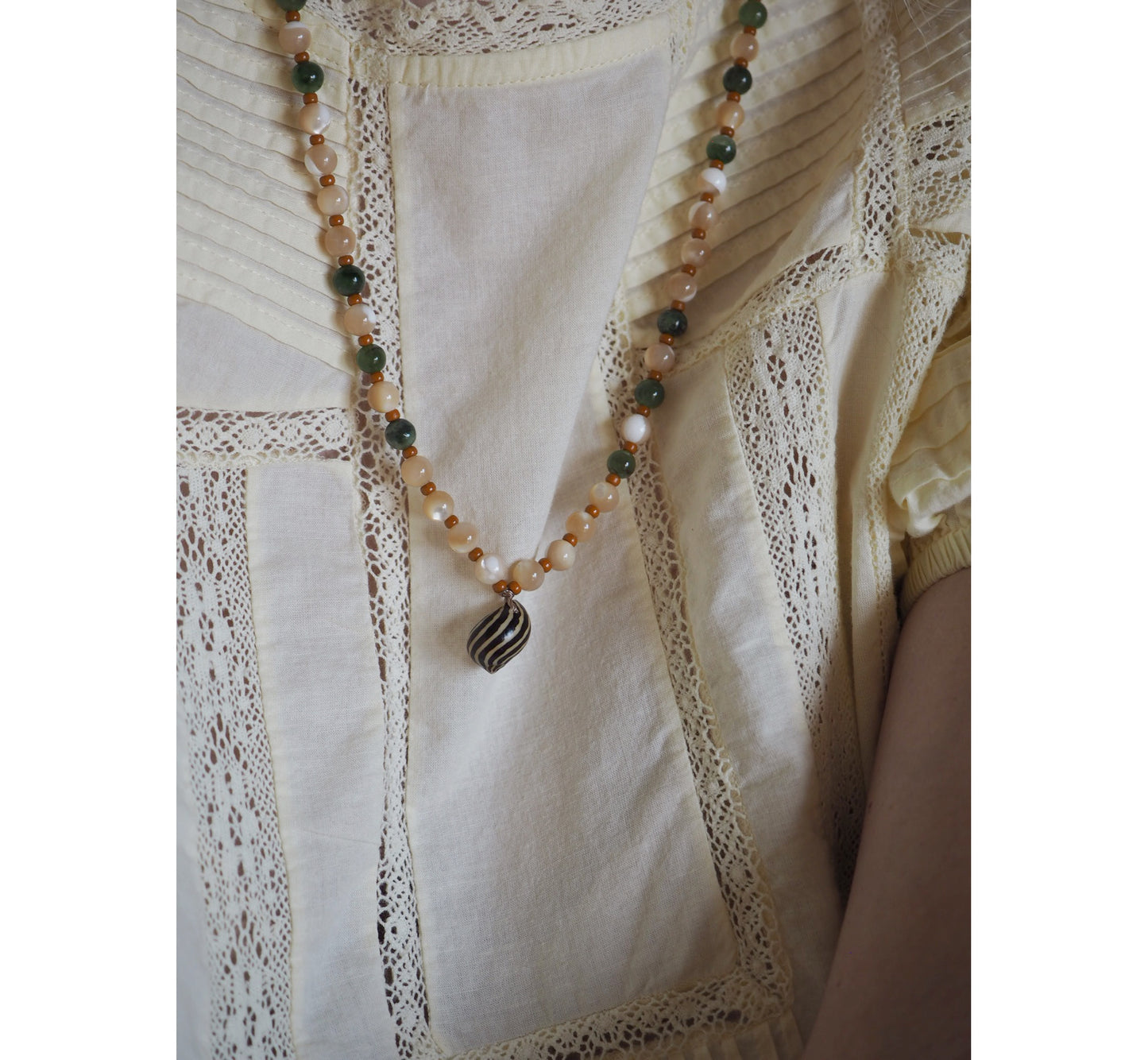 Collana Shellina Madreperla