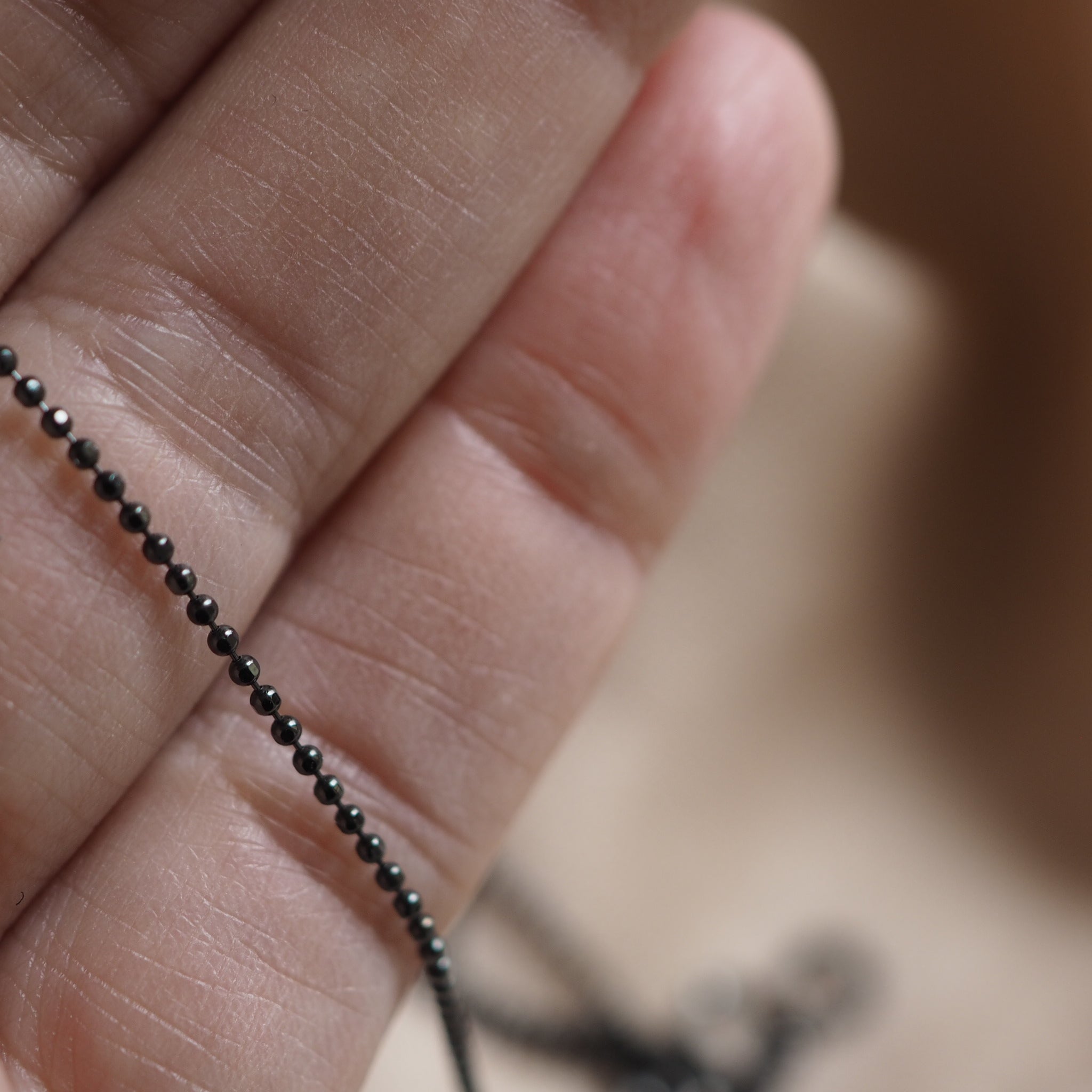 Collana Micropallini Black