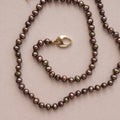 Collana Nodini Moka
