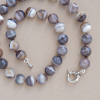 Collana Nodini Talco