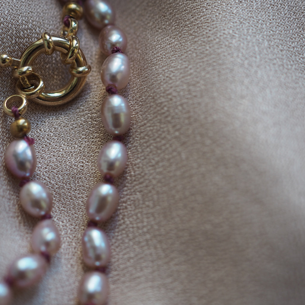 Collana Nodini Seta