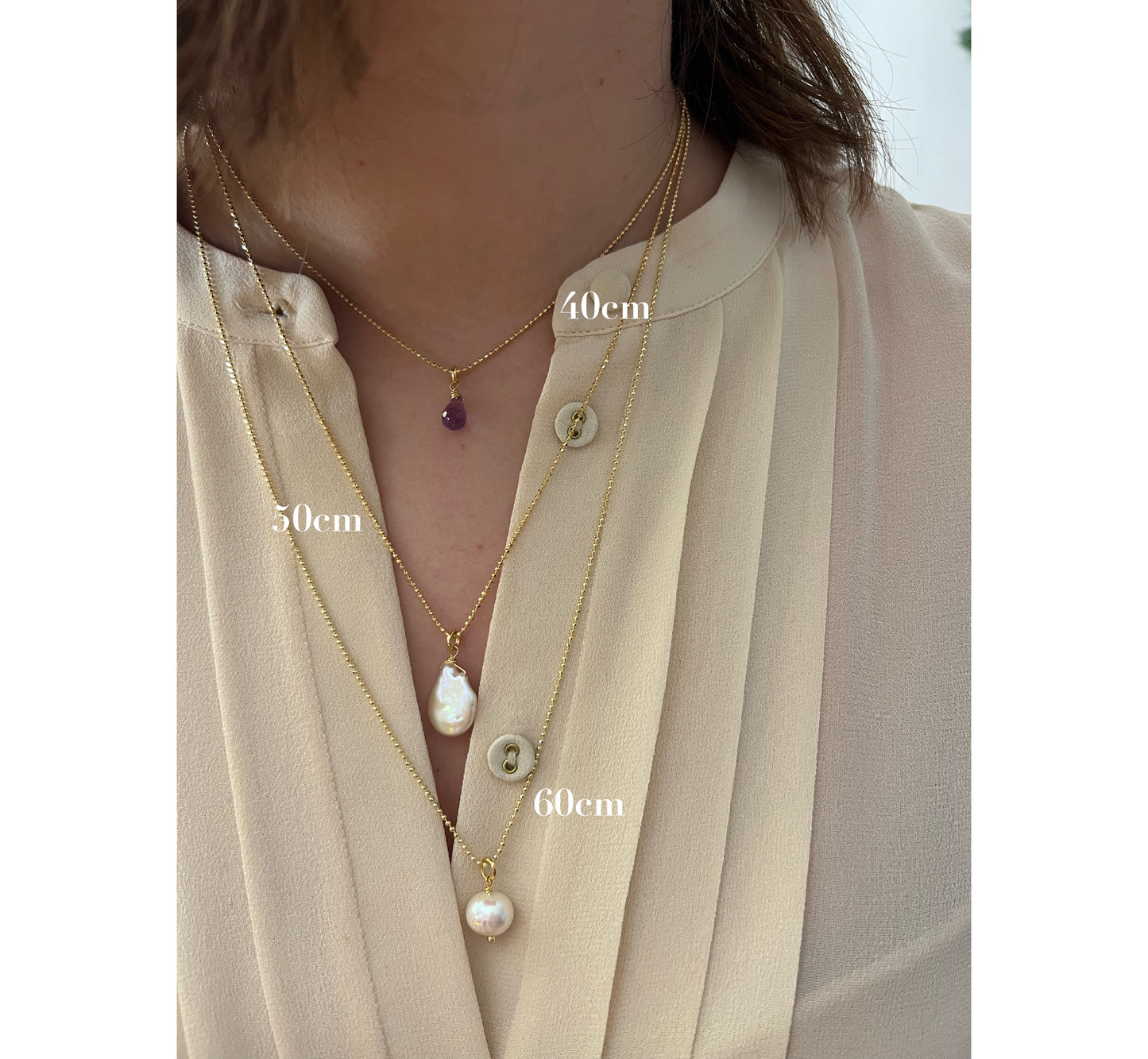 Collana MicroPallini Gold