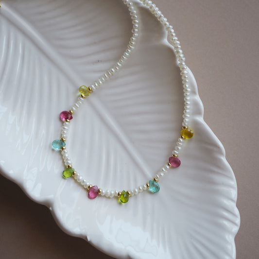 Collana Goccioline Perle Estate