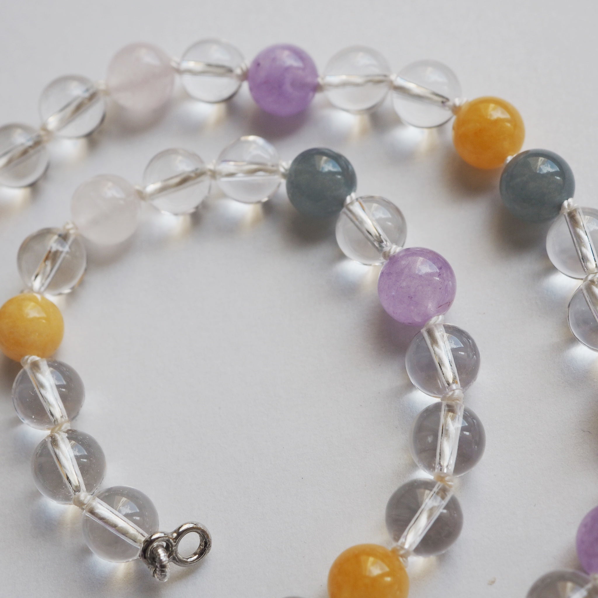 Collana Nodini Cristallo