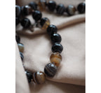 Collana Nodini Agata Botwsana nera