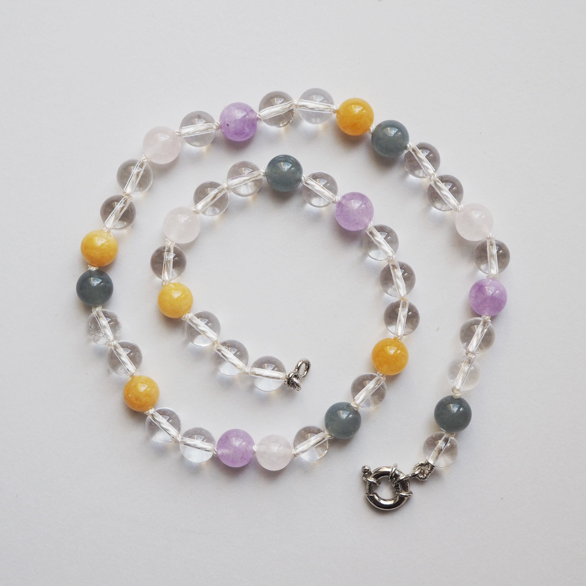 Collana Nodini Cristallo