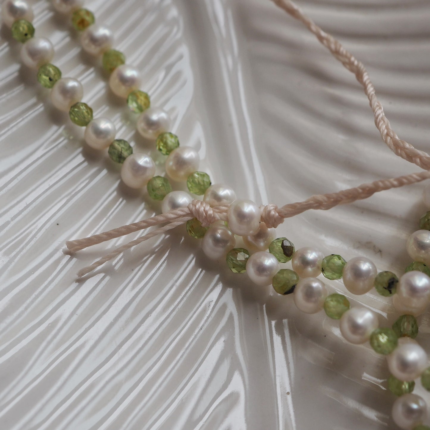 Collana Pesciolina Perle turchese