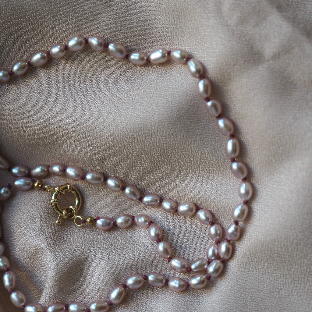 Collana Nodini Seta