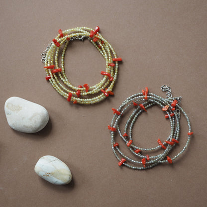 Collana Corallina Lunga
