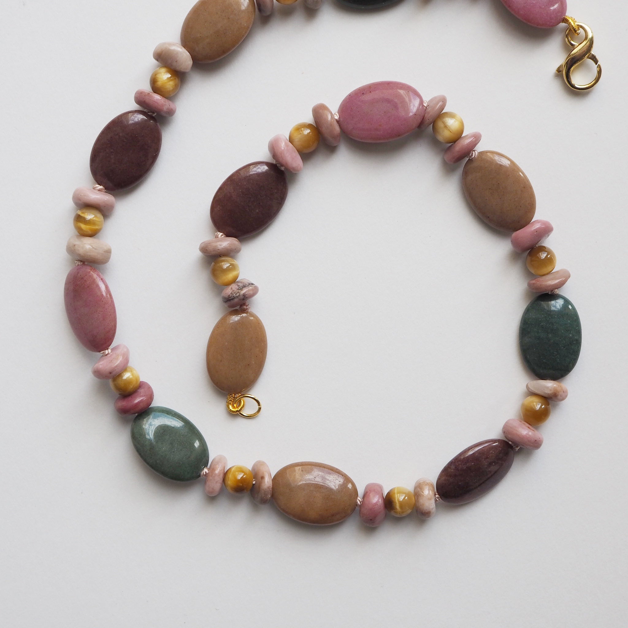 Nodini Ovali Giada Multicolor