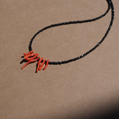 Collana Corallina Rosso