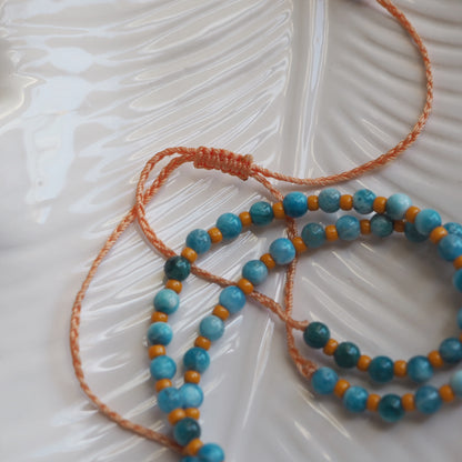 Collana Shellina Occhio tigre