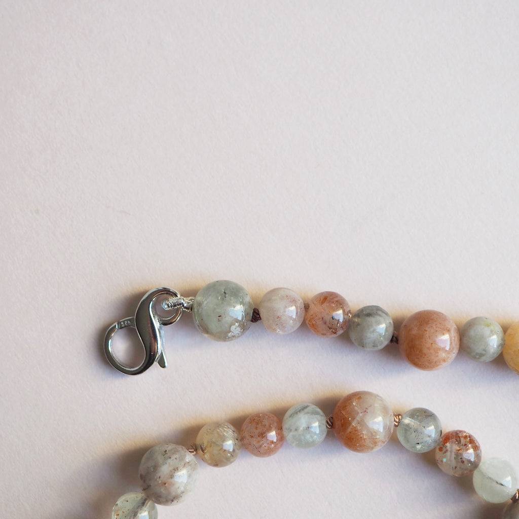 Collana Mini Nodini Pietra del Sole