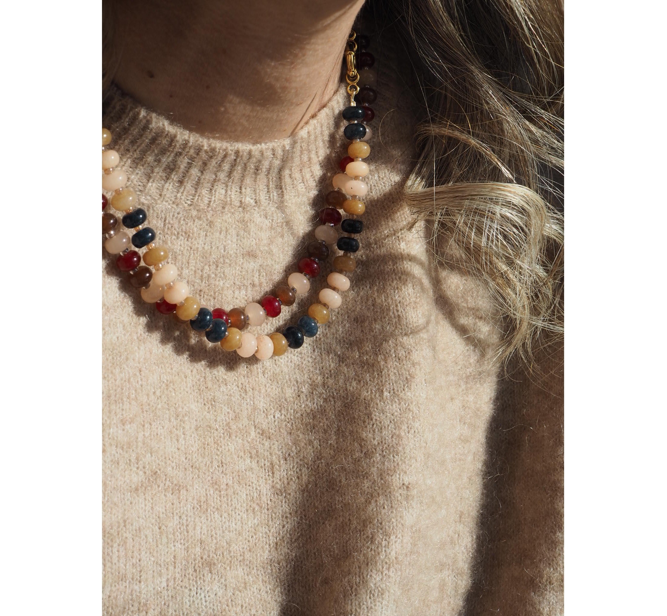 Collana BonBon Caramello&Mirtillo