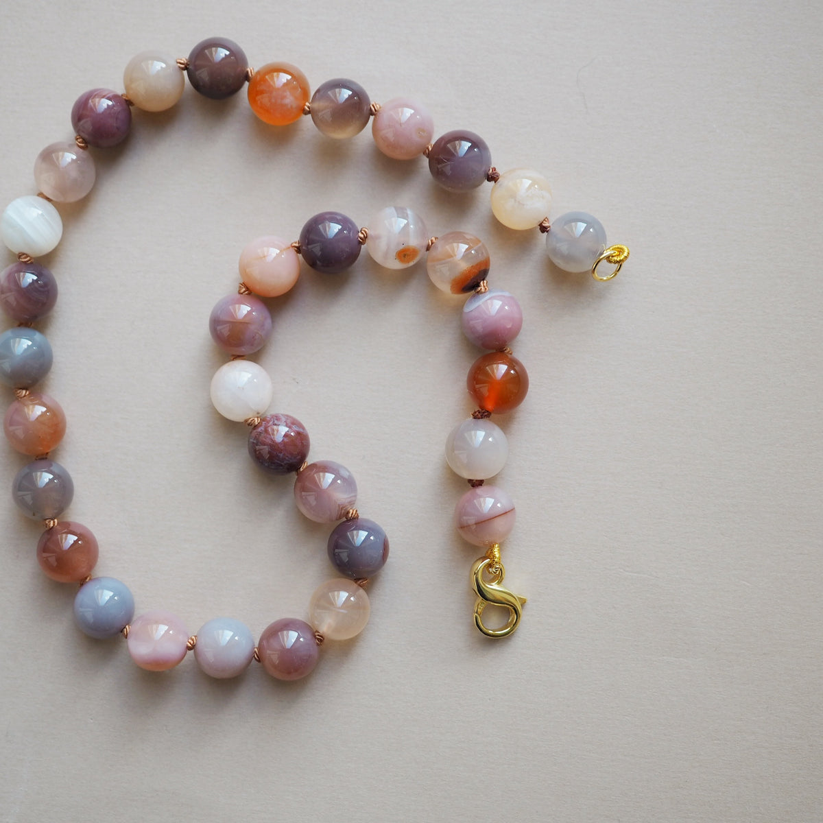 Collana Nodini Argilla