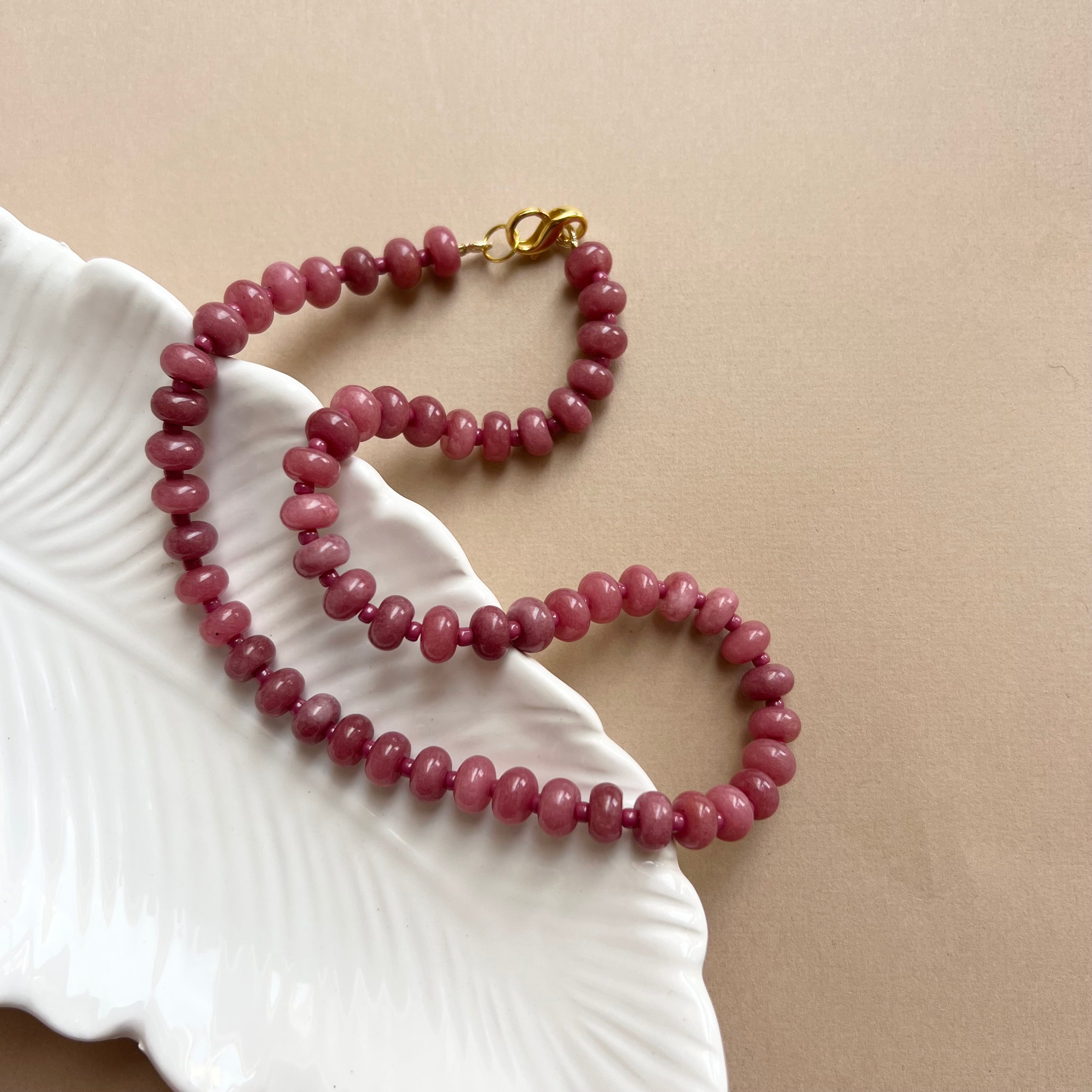 Collana BonBon Lampone