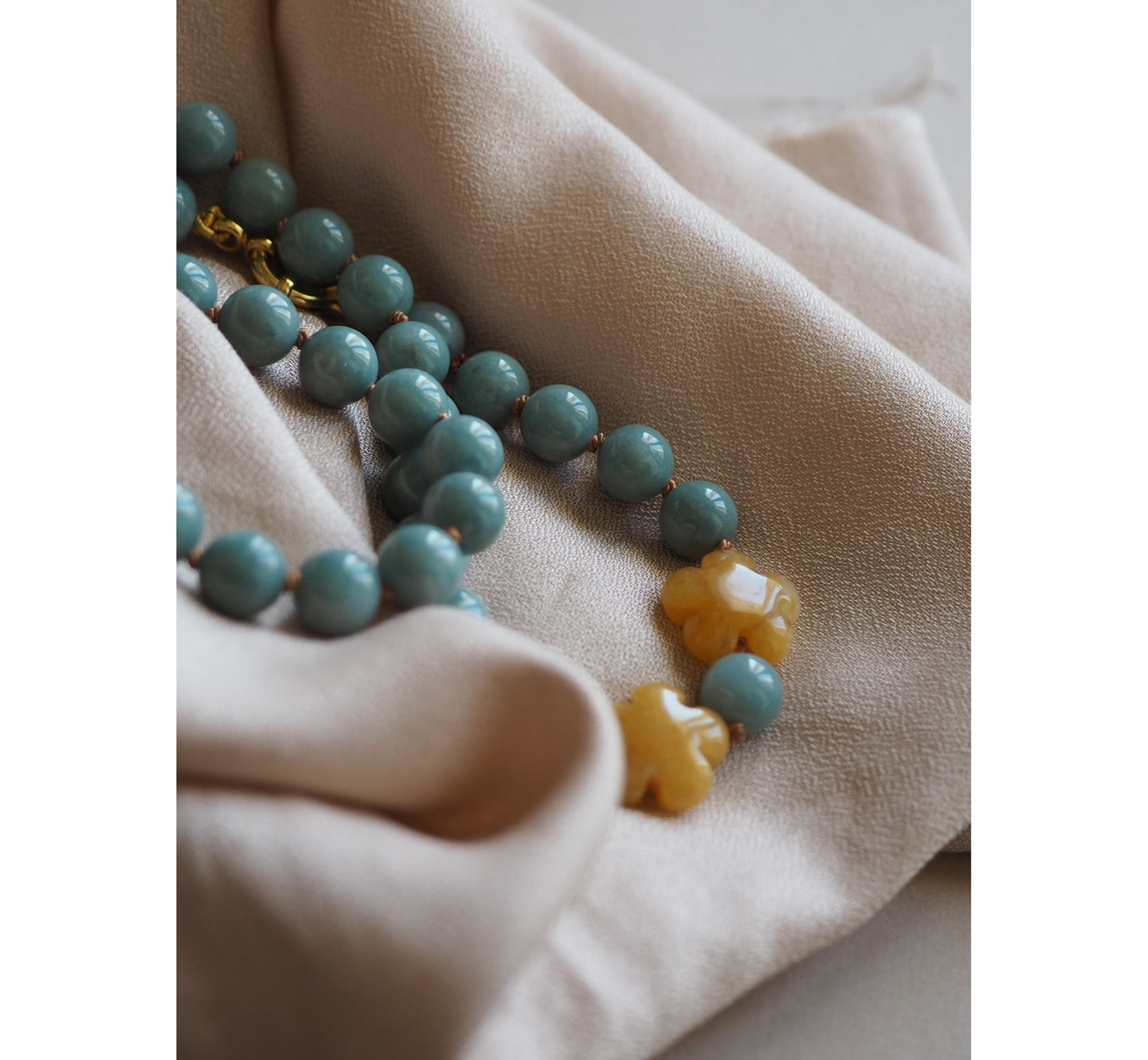 Collana Nodini Giada Fiori