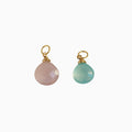 Charm Goccia Calcedonio