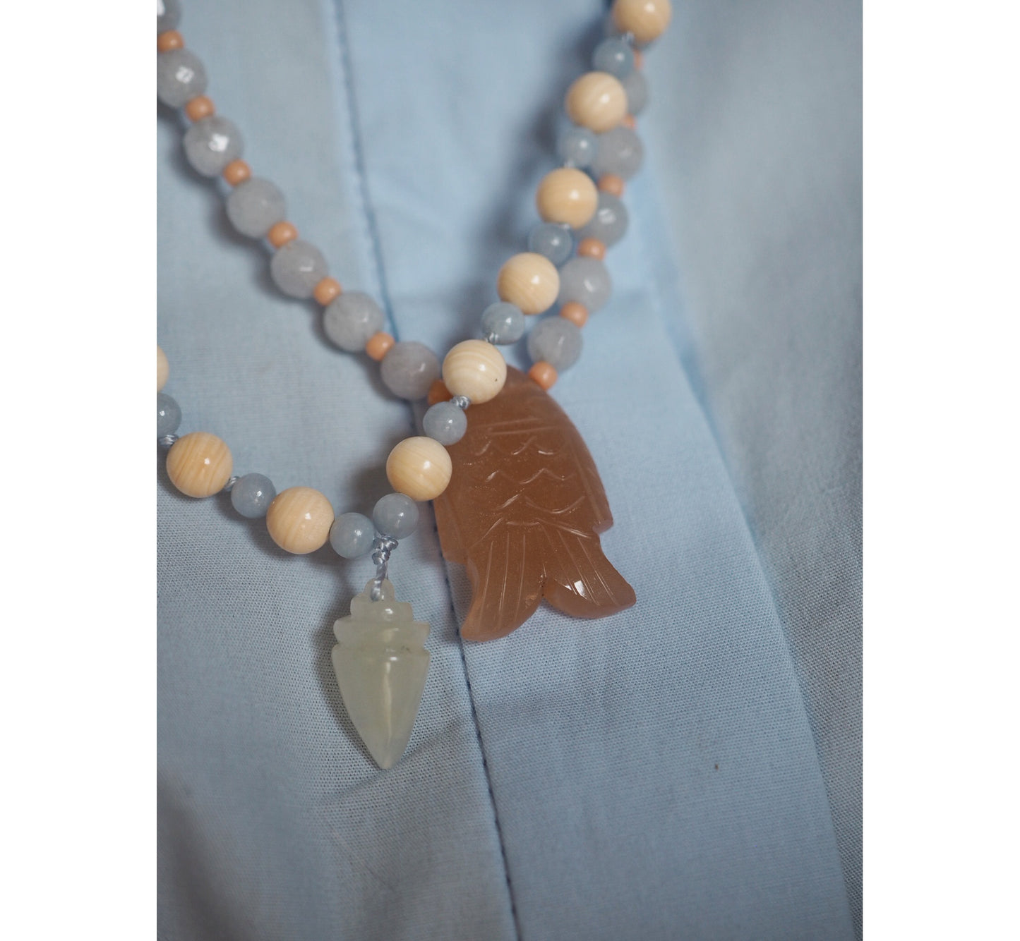 Collana Shellina Luna bianca
