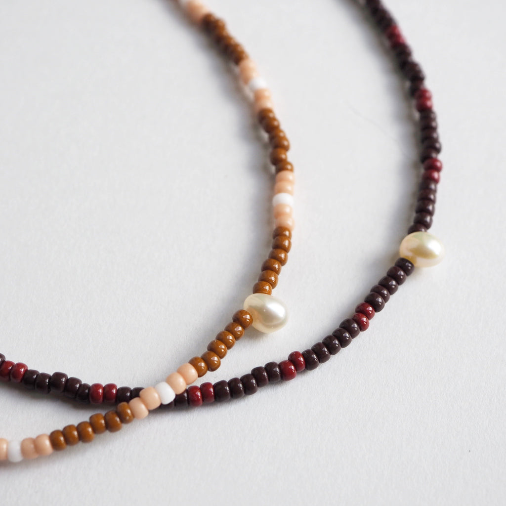 Chocker Perla Goccia Naturale