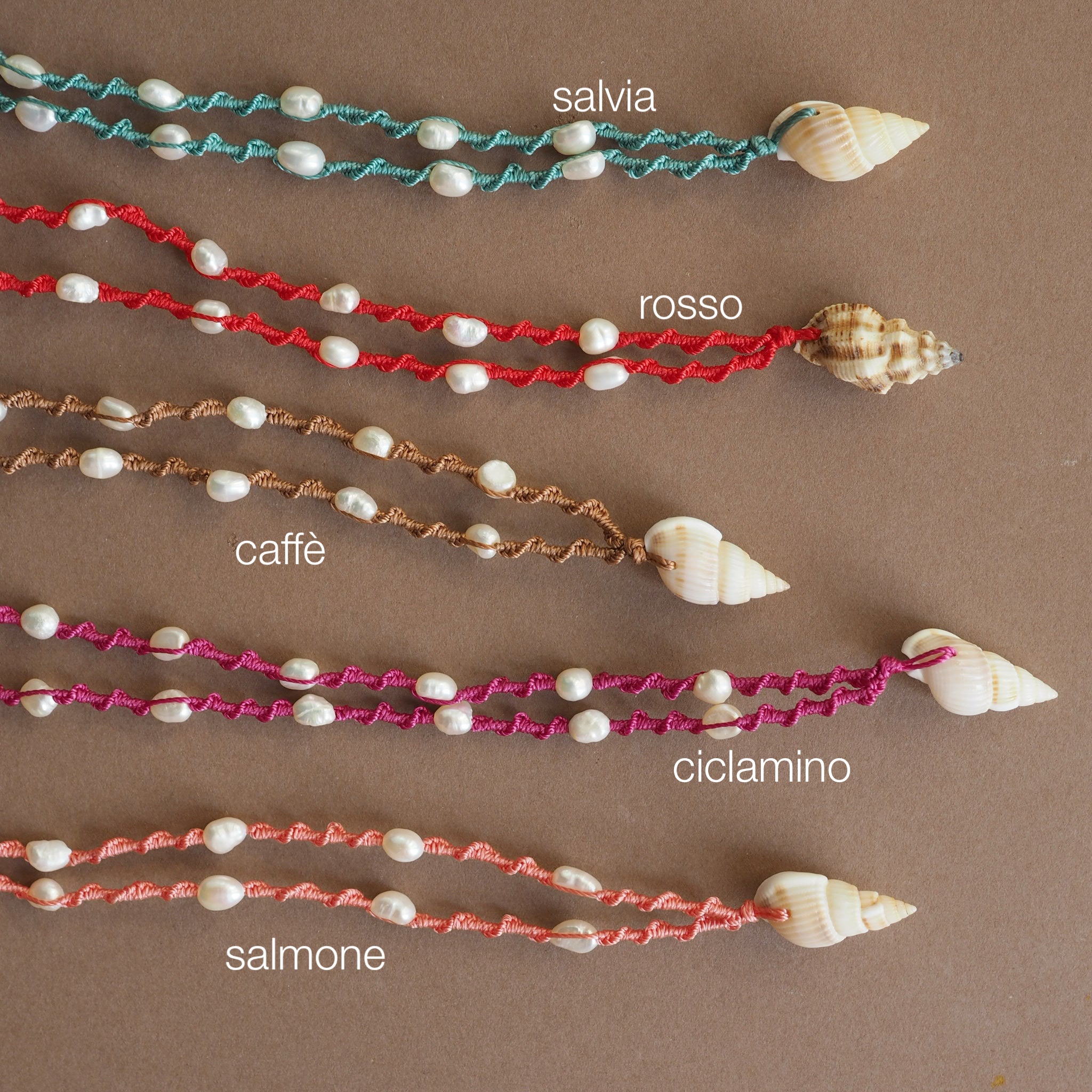 Collana Macramina