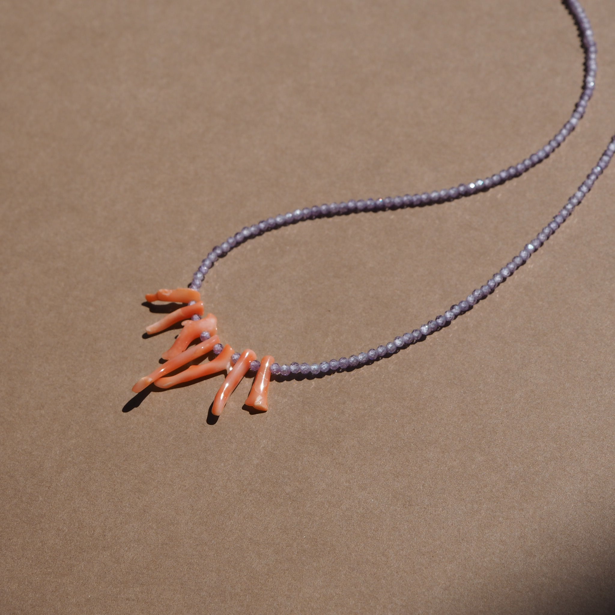Collana Corallina Rosa