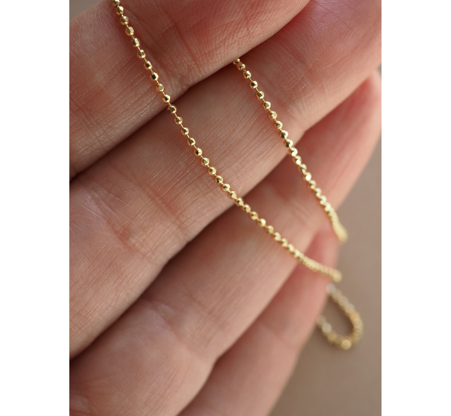 Collana MicroPallini Gold