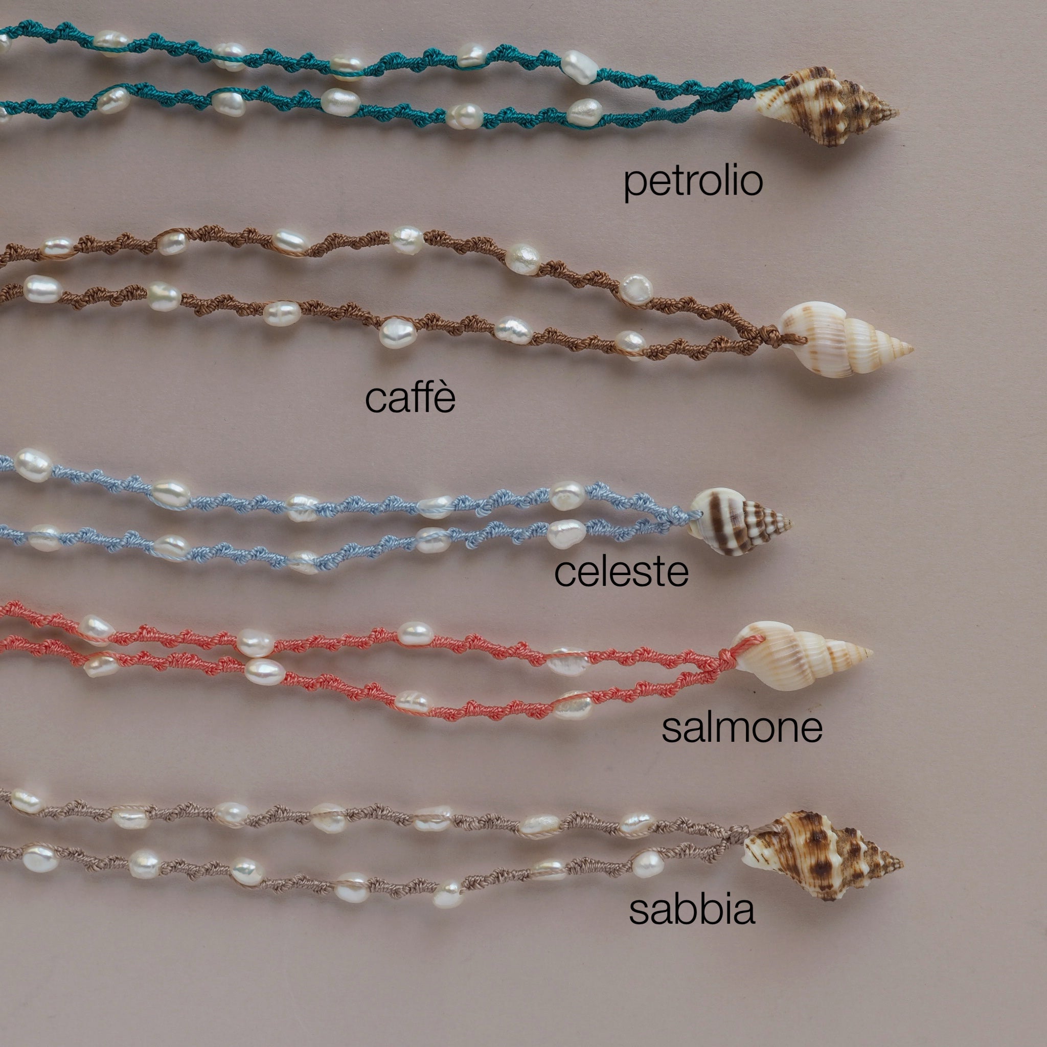 Collana Macramina