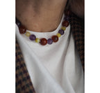 Collana Nodini Corniola Agata