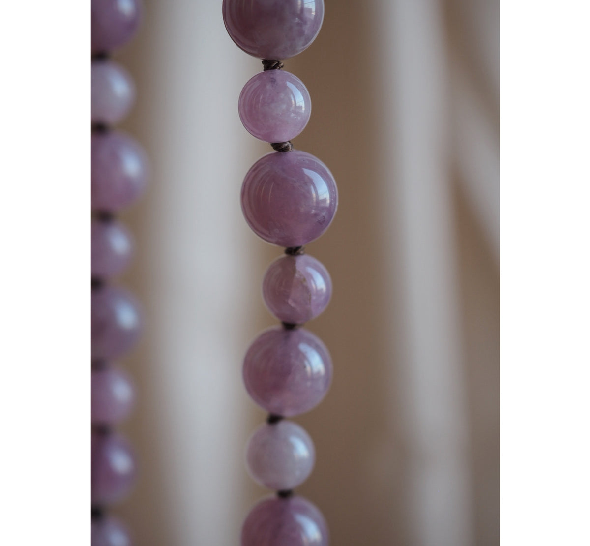 Collana MiniNodini quarzo rosa