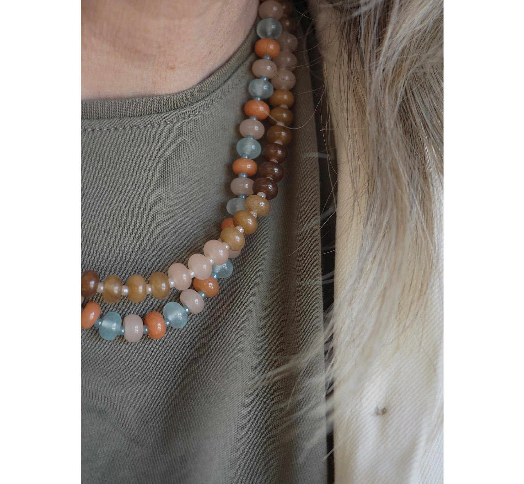 Collana BonBon Arancia Ghiacciata