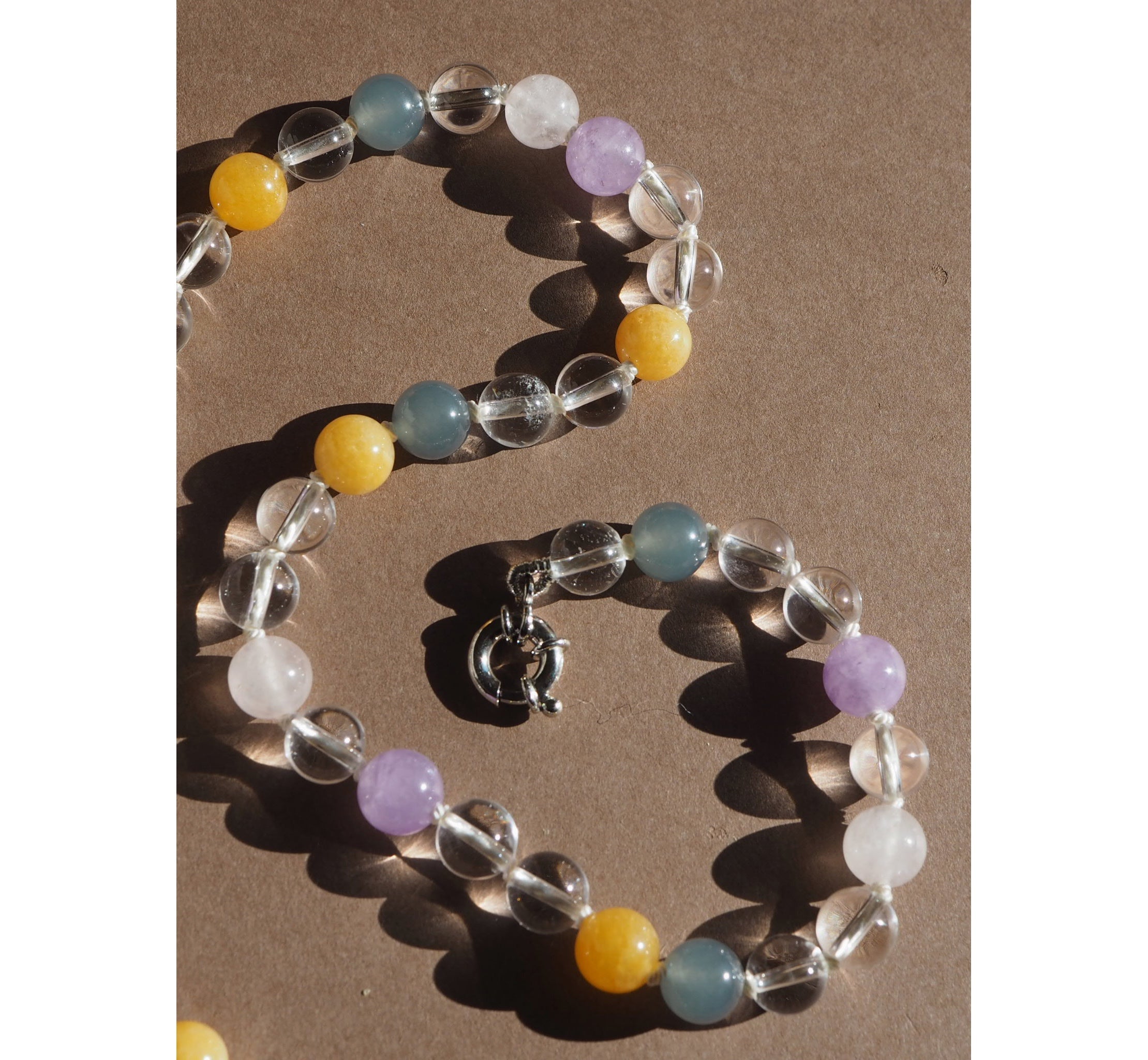 Collana Nodini Cristallo