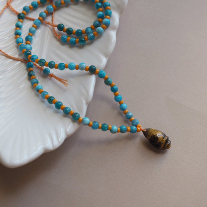 Collana Shellina Occhio tigre