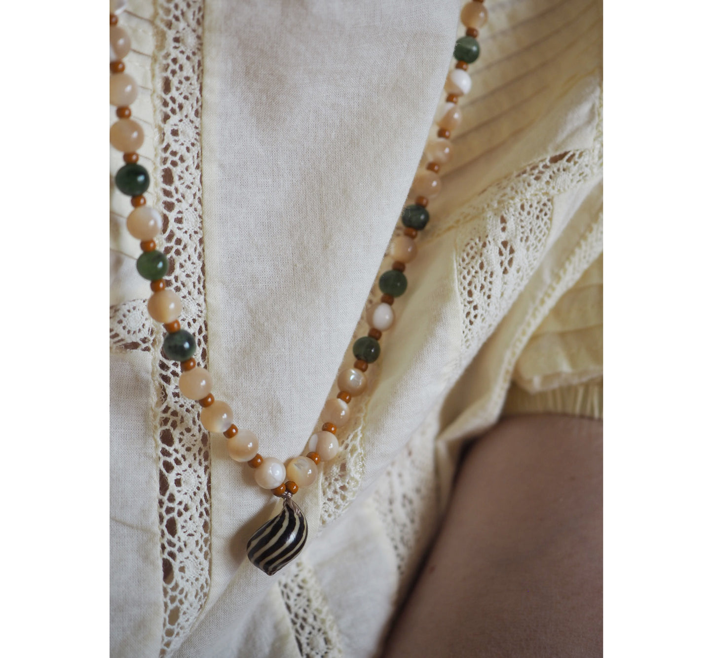 Collana Shellina Madreperla