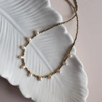 Collana Goccioline Perla Bianca